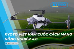 Thumbnail kyoto việt nam cuộc cách mạng nông nghiệp 4.0 với máy bay nông nghiệp