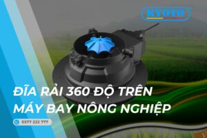 Thumbnail đĩa rải 360 độ trên máy bay nông nghiệp Kyoto